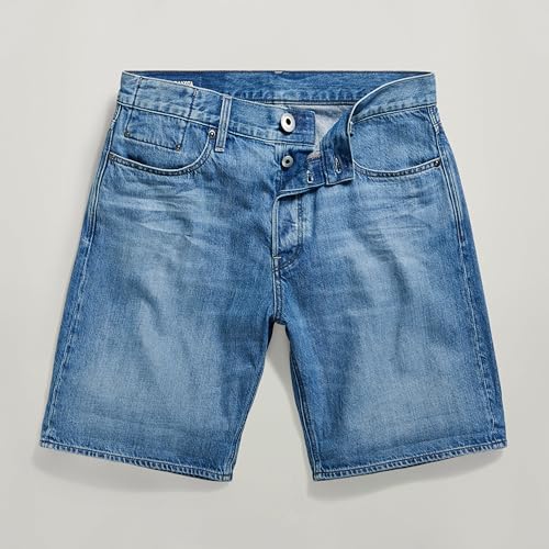 G-Star RAW Herren Dakota Denim Shorts Raw Edge, Blau (Faded Cliffside Blue D24411-D536-G326), 29 – Ansicht 4