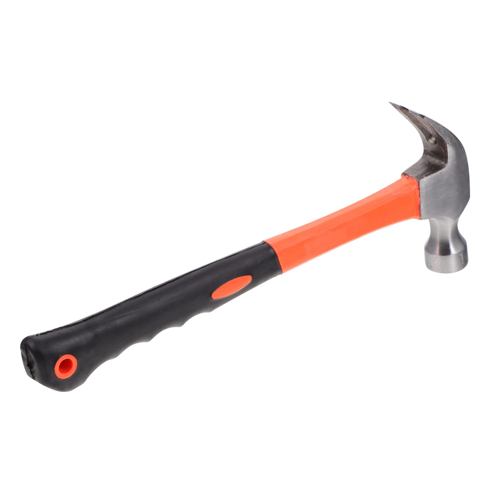 Housoutil Non-slip Handle Claw Hammer Plastic Handle Nail Pulling Hammer Multi-functional Tool Woodworking