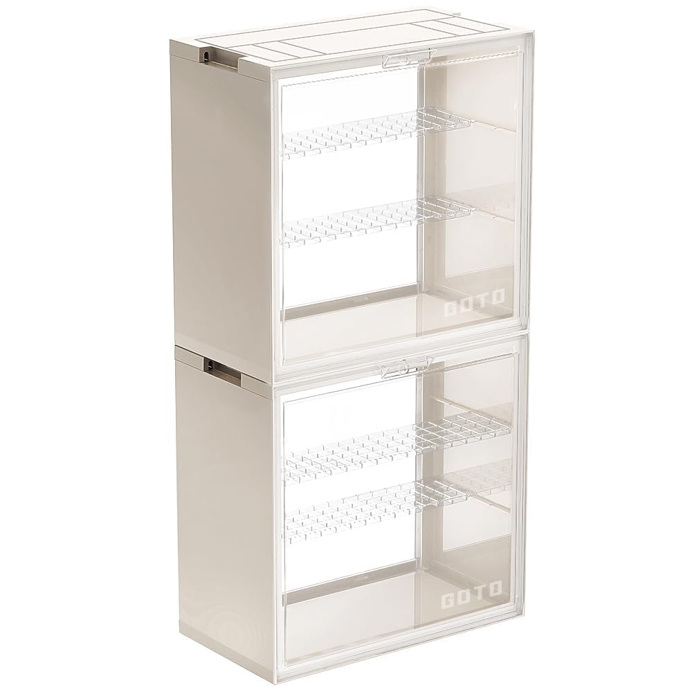 Amazon.com: GOTO 2Packs Clear Assemble Display Boxes, Display