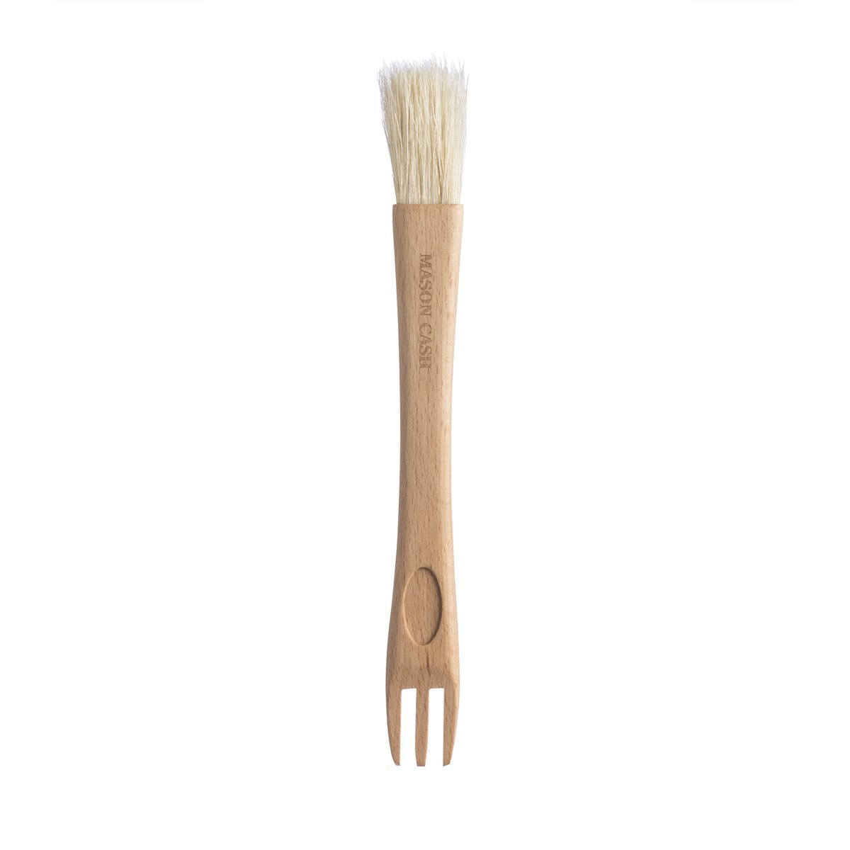 Mason Cash 2008.203 Innovative Kitchen Pastry Brush And Fork, Wood, Beige, 21 X 5 X 2.3 Cm