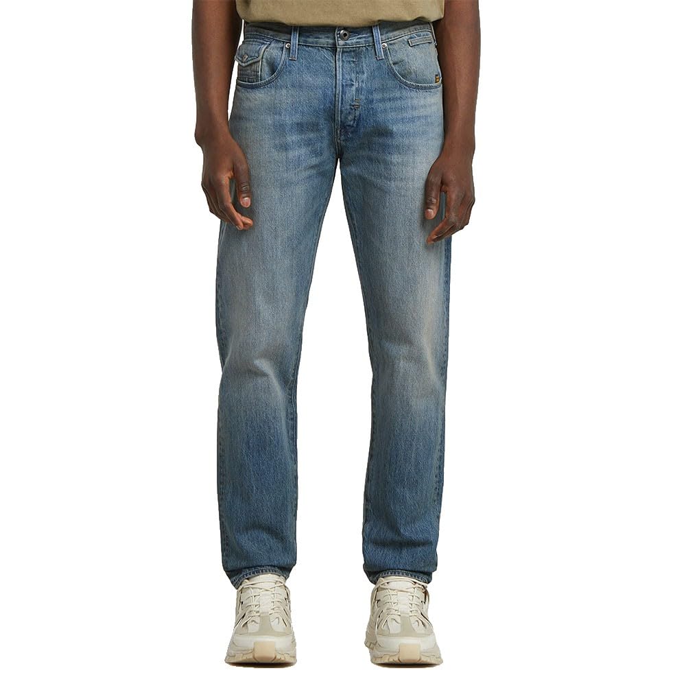 G-STAR Herren Morry FWD Regular Tapered Jeans, Blau (Vintage Gold Digger D26141-D788-H117), 34W / 36L