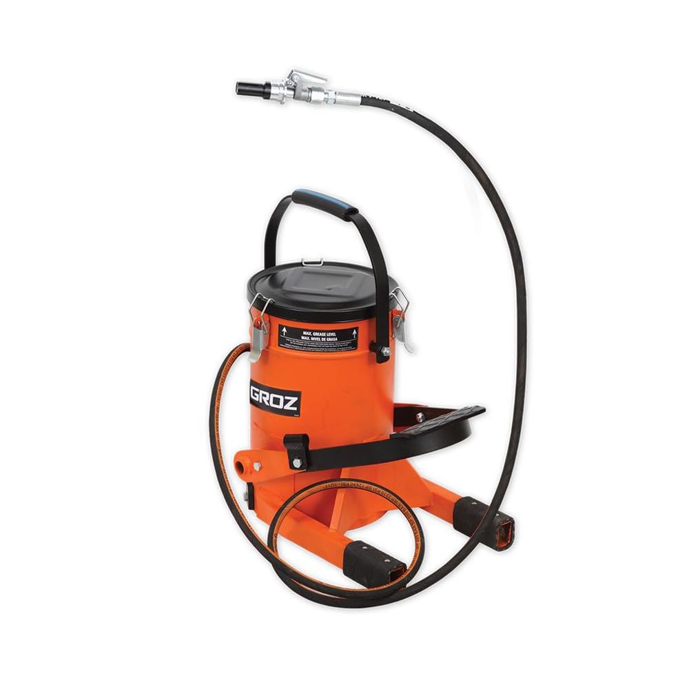 Generico INGRASSATORE Pompa BARILE Grasso A Pedale Leva 10Kg GROZ