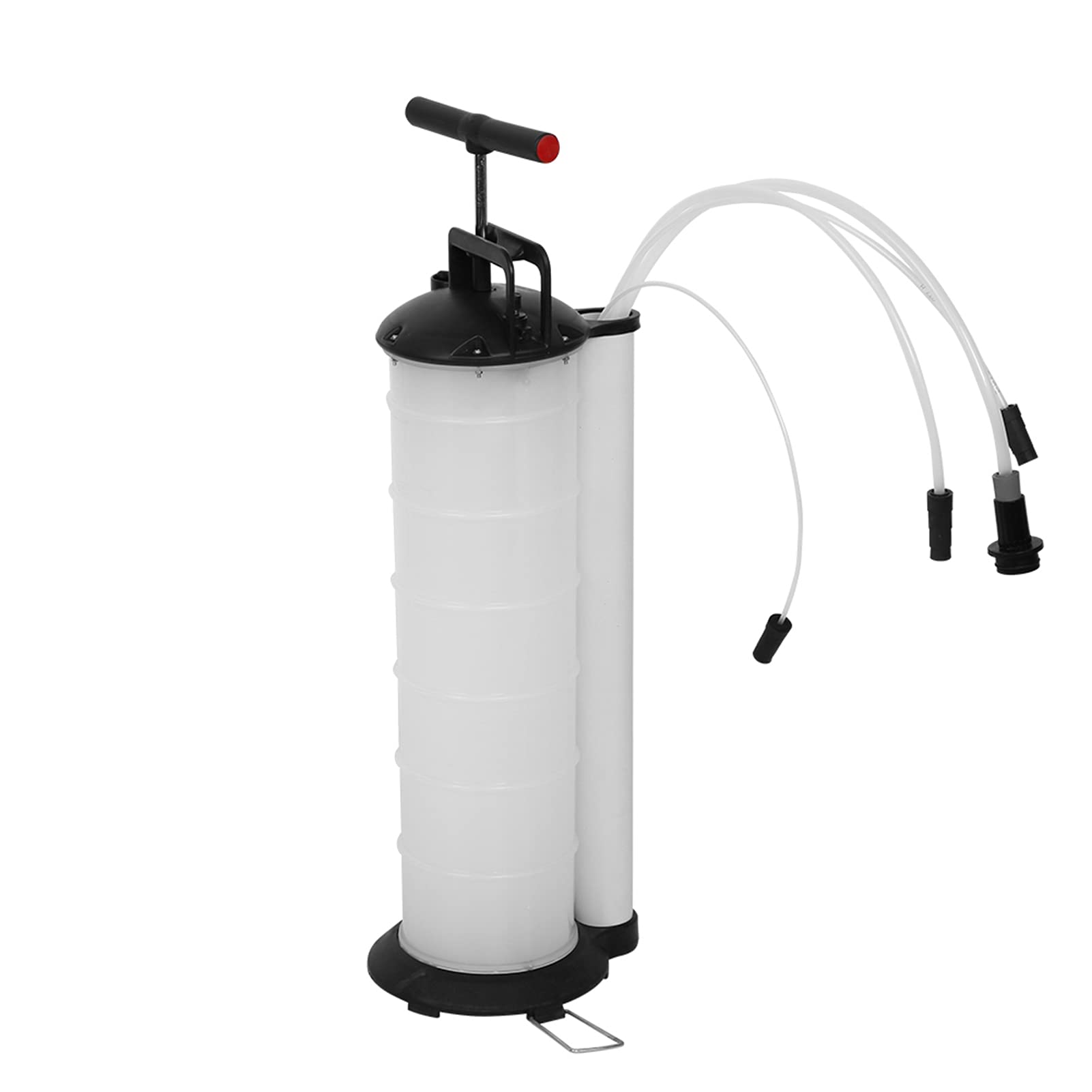 Bomba de Transferencia de Fluido Manual de 7L - Extractor de Aceite de Motor con 4 Tubos, Bomba de Succión de Vacío Manual para Aceite, Gasolina y Más