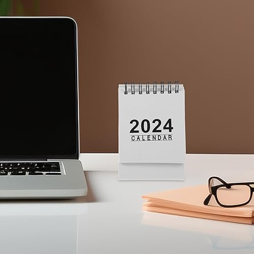Miniatura 7 de NUOBESTY Calendario de escritorio, 1 unidad, mini calendarios de mesa de pie 2023, bobina de escritorio, bloc de notas de bricolaje, agenda anual,