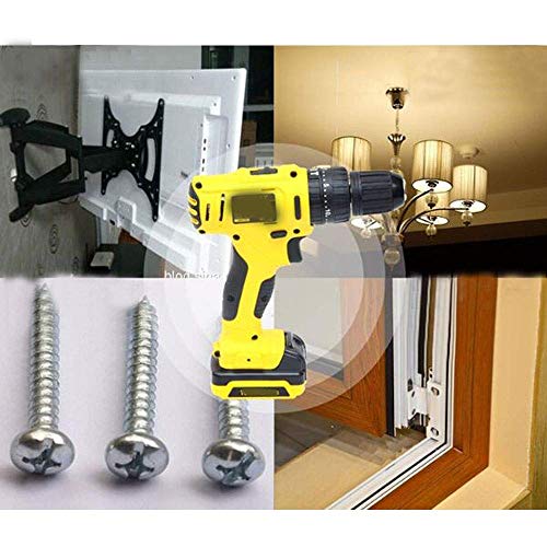 WEI-LUONG Tools Akku-Bohrmaschine, 10.8V wiederaufladbare Lithium-Bohrmaschine Schraubendreher, Haushalt Schraubendreher… – Bild 5