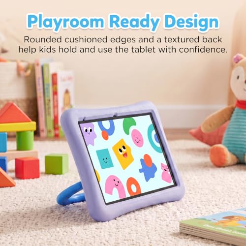 Image of Kids Tablet 10 Inch Android Tablet for Kids Comes with a Shock-Resistant Protective Case, 8GB RAM 32GB ROM Tablets Supports 1TB MicroSD 6000mAh Battery Dual Cameras 5G Wifi6 Android Tablets with Cover