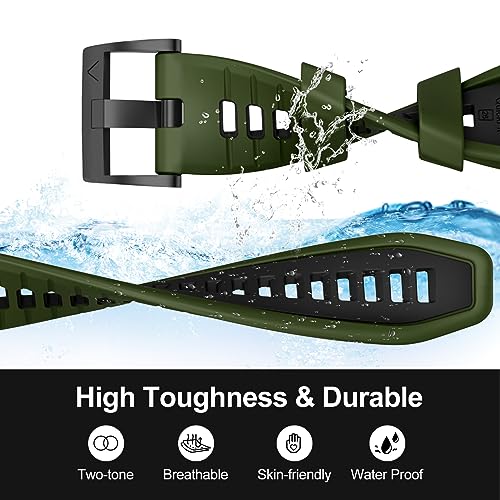 MYSNBKN 26mm Quick Fit Strap for Fenix 8 51mm/Fenix 7X Pro/Fenix 7X/Fenix 6X/Fenix 6X Pro/Fenix 5X/Fenix 5X Plus/Fenix 3/3 HR - Image 3