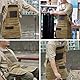 VIPERADE TWQ1 Arbeitsschürze Canvas Holzbearbeitungsschürze Langlebige Shopschürze mit Taschen Retro Werkzeugschürze für Herren Tischler