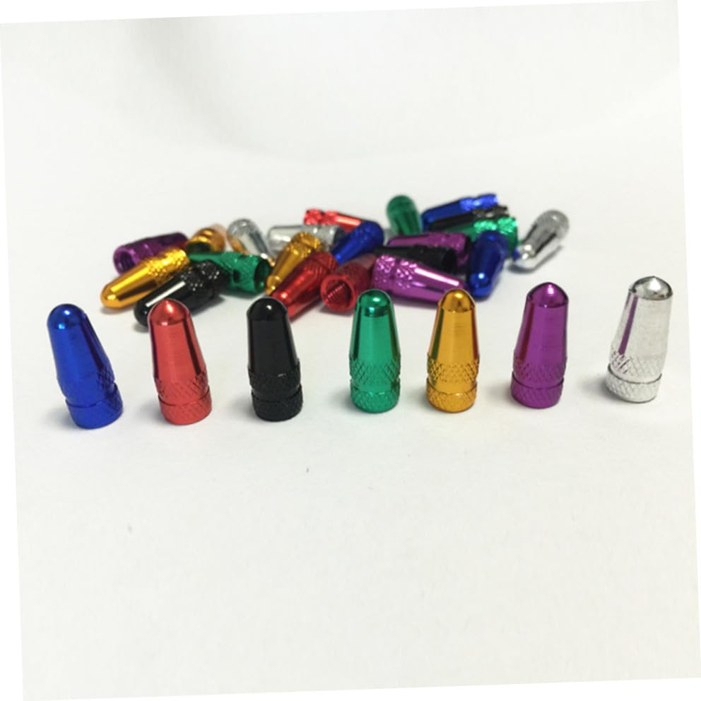 Cubiertas de válvula aluminio 4 uds. color violeta miniatura 2