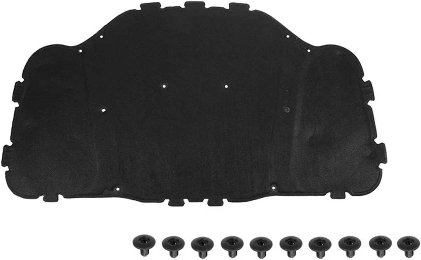 For BMW, For 5 Series E60 E61, Hood Engine Insulation Cotton Pad Soundproof Heat Sound Insulation Mat Replace 51487148208 51487033727 Thermal Heat Insulation Pad Mat