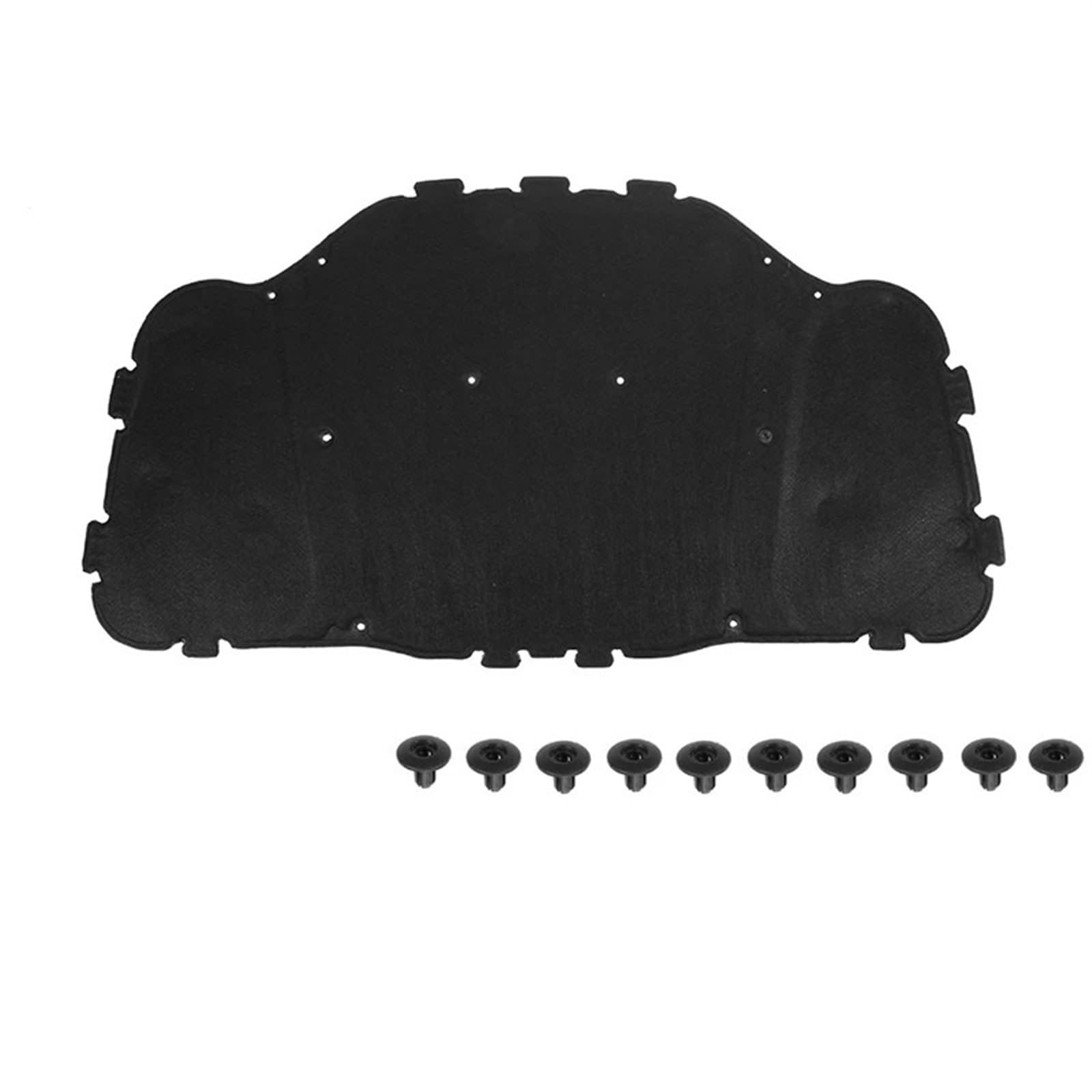 For BMW, For 5 Series E60 E61, Hood Engine Insulation Cotton Pad Soundproof Heat Sound Insulation Mat Replace 51487148208 51487033727 Thermal Heat Insulation Pad Mat