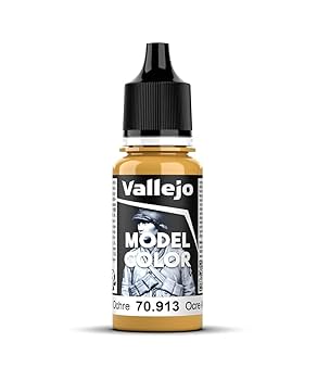 Amazon | Vallejo Acrylic Model Color - Yellow Ochre - VAL913