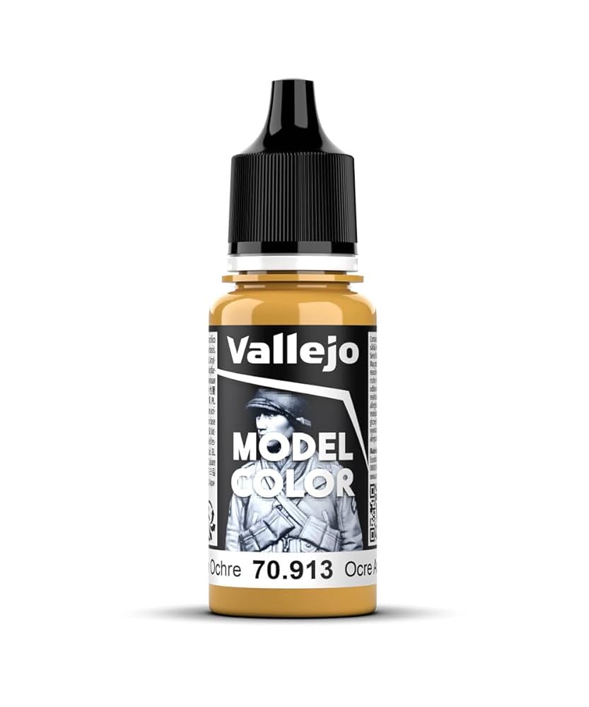 Amazon | Vallejo Acrylic Model Color - Yellow Ochre - VAL913