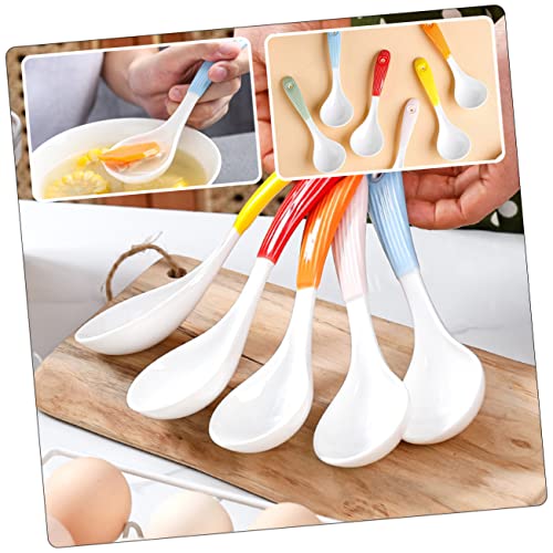 Cuillères à soupe ergonomiques en céramique Cabilock pour éviter les brûlures