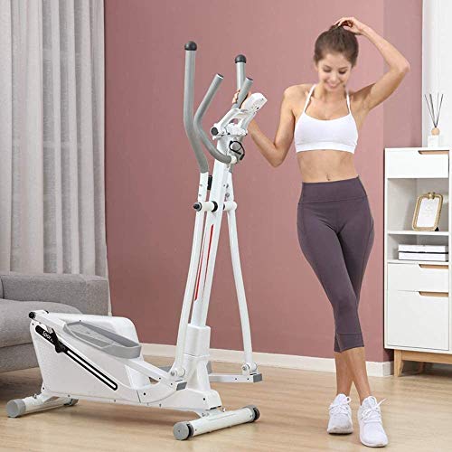 Image of Elliptical Machine 3-in-1 Magnetic Cross Trainer Rotary Treadmill Space Walk Portable Small Ultra-Quiet Home Gym Fitness Equipment