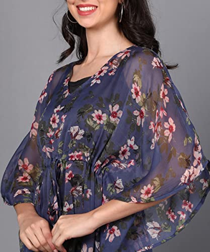 Image of Serein Women's Chiffon Kaftan 15 Casual Dress