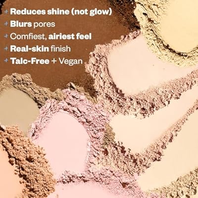 Kosas Cloud Set Pressed Setting Powder Translucent Shine Control Face Powder, Soft Matte Finish, Pillowy (Sheer Medium Tan)