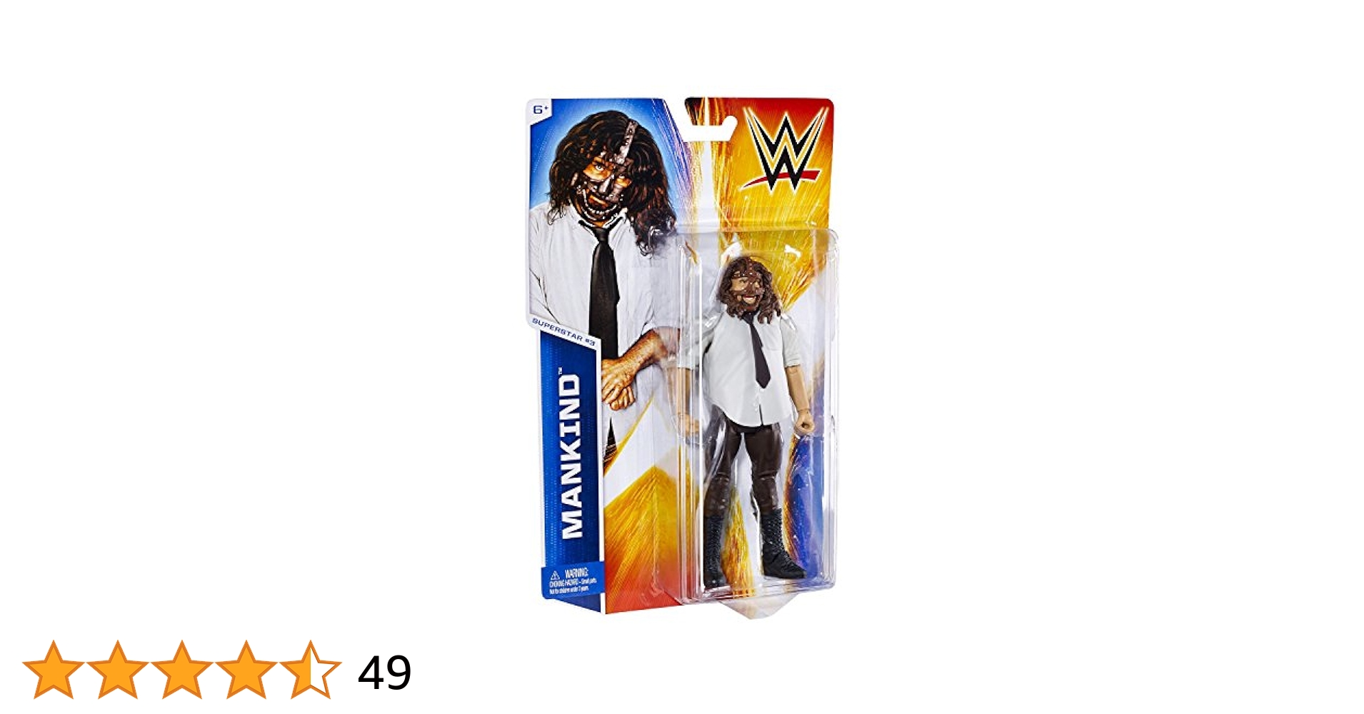 WWE Mankind Figure - Series #45, Figures - Amazon Canada