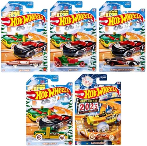 Hot Wheels 2024 Set 5 Coches Escala 1:64 miniatura 1
