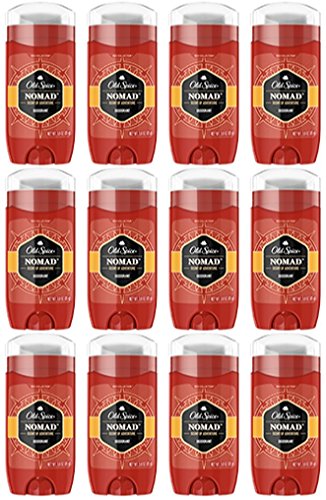 Old Spice Deodorant for Men, Nomad Scent, Red Collection, 3.0 Oz (Pack of 12)