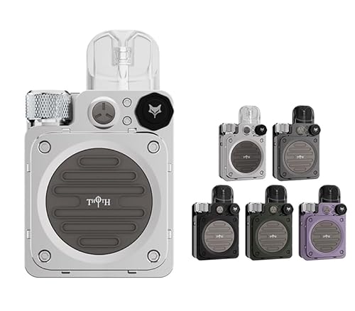 Kumiho THOTH T Pod System Kit 1300mAh 2ml N~z g[g |bh dq^oR Vape xCv X^[^[Lbg jR`t[ (Artic Silver)