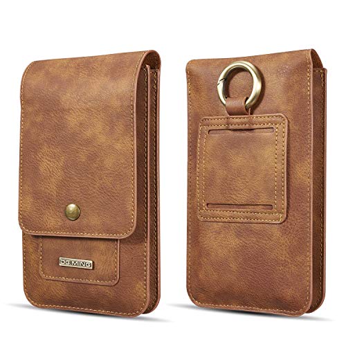 Étui en cuir véritable de qualité supérieure DG. MING compatible Samsung Note10+ et Galaxy A20S - 7