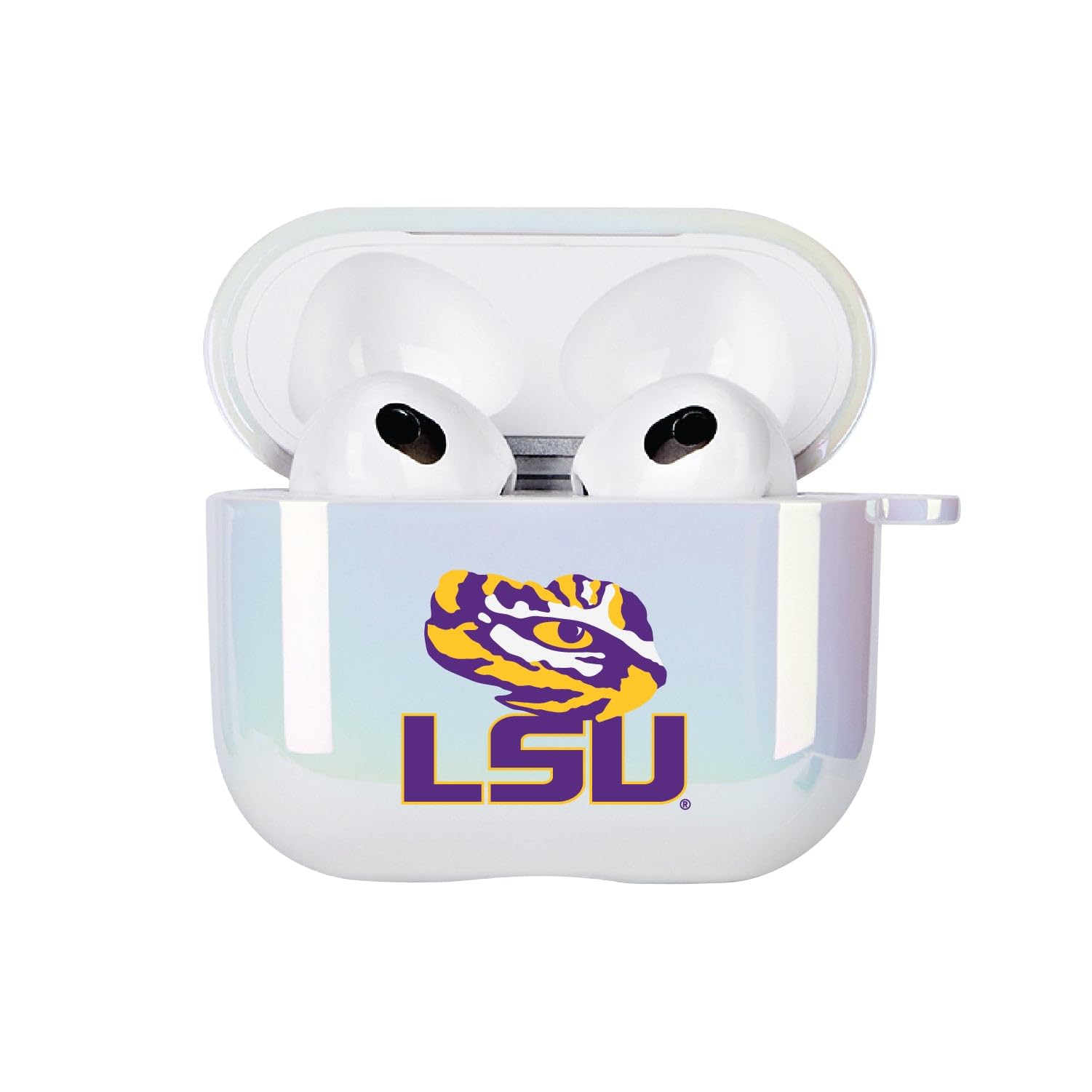 AirPods Case, Louisiana State University AirPods (3rd Gen) / Iridescent (TPU)