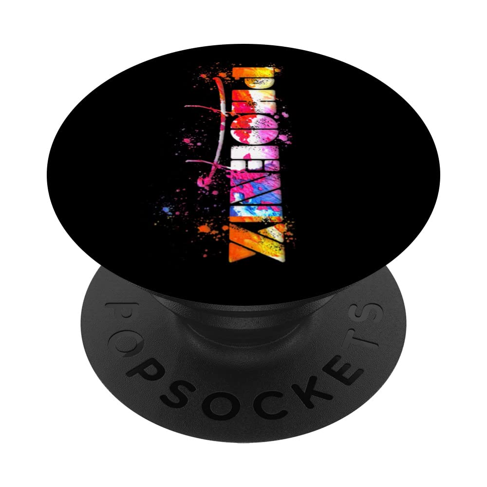 Watercolor Phoenix - Phoenix Lettering - Phoenix PopSockets Swappable PopGrip