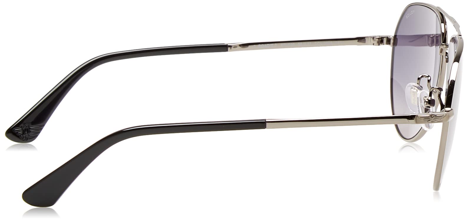 Police SPLE25 Okulary Total Shiny Ruthenium, 59 męskie