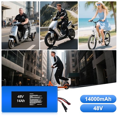 Batería de Litio 48V 14Ah para Bicicletas y Scooters miniatura 7