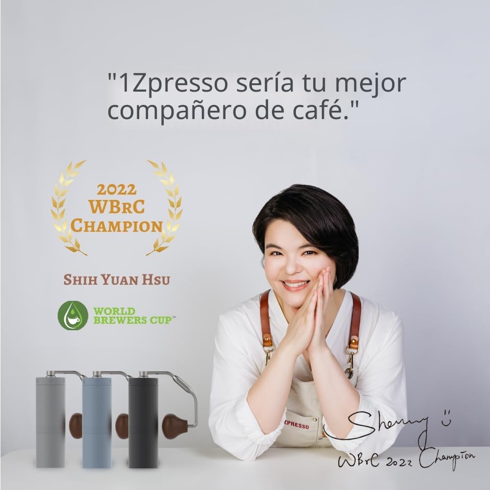 1Zpresso X-Ultra Molinillo de Café Manual-Negro, Cuerpo de Metal Robusto Bien Construido, Muela de Acero Inoxidable, Ajuste Externo, Recipiente con Imán, Mayor Eficiencia de Molienda, Molino Portátil