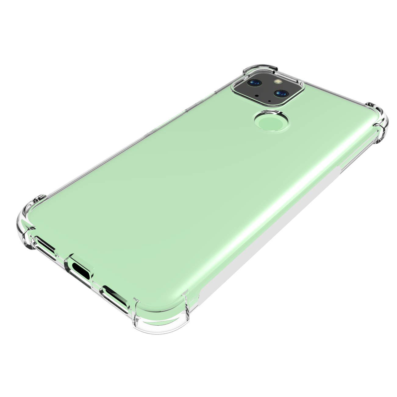 Fundas De Teléfono Híbridas De Onda Rizada Transparente Para Google Pixel 7A 8A, Funda De Protección Completa A Prueba De Golp, Funda Suave 8a - AliExprs