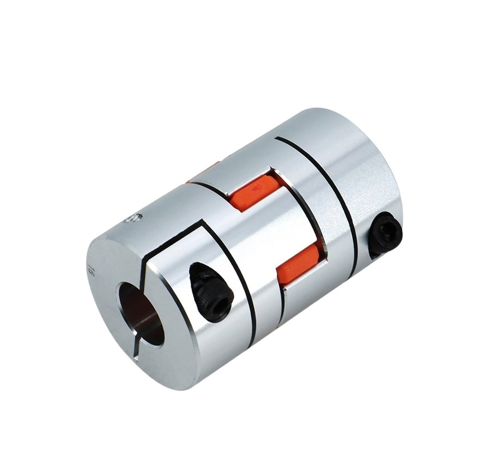 Rigid Coupling,Stainless Steel Rigid Coupling 1pcs D30L35 Coupler CNC Aluminium Plum Flexible Shaft Coupling Stepper Motor Connector(6.35x8)