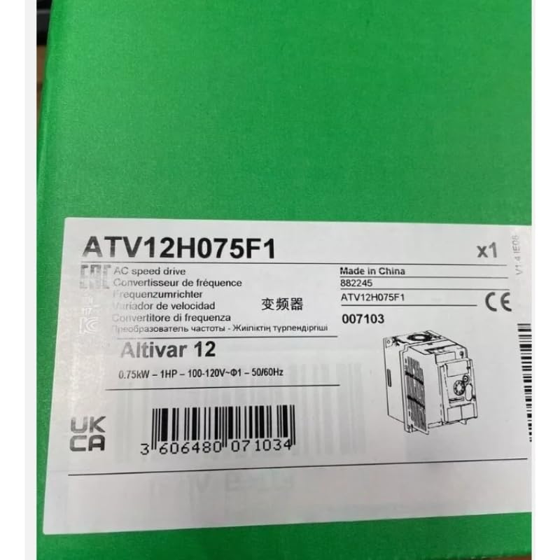ATV12H075F1 New and Sealed in Box ATV12H075F1 1 Year Warranty