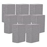 8 Pack Pumice Stone for Cleaning, Pumice Stone Toilet Bowl Cleaner, Gray Scouring Stick for Toilet, Bowl, Pool, Tile, Grill, Oven, Bath(3.93 x 2.75 x 1.57 inches)