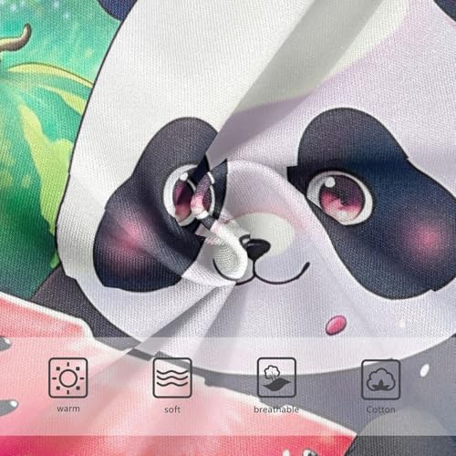 Cute Panda Watermelon Girl Panties Cute Girls Underwear Toddlers Cotton Bright Kids Undies Briefs 2t3