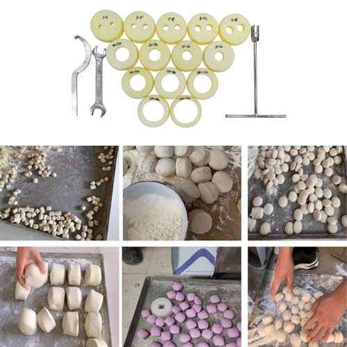 Intsupermai S056179 Dough Divider Rounder Cutting Machine Electric Dough Ball Maker 0.03Oz-17.6Oz Hydraulic Dough Cutter Bakery Machine 110V thumb #7
