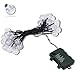 RECESKY Globe Battery Operated String Lights with Timer 60 LED 29ft Fairy Crystal Ball Decor Lighting for Outdoor Indoor Garden Patio Home Xmas Wreath Christmas Tree Decorations - Multi Color