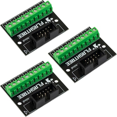 Carte d'extension IDC 10 broches avec bornier à vis 3.81 mm pour câblage rapide sans soudure