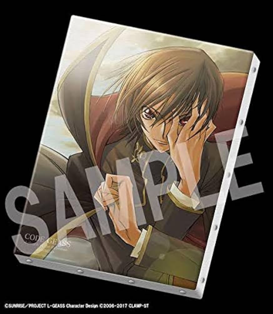 コードギアス ルルーシュ展 アートキャンバス2点 セット】コードギアス ルルーシュ展 アートキャンバス2点