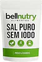 Sal Puro sem Iodo Mossoró 2kg - Bellnutry Alimentos