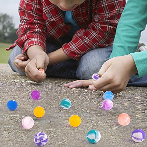 Bouncy Balls, 30 stuks Flummis springballen, verschillende kleurrijke 30 mm hoge bouncing ballen, feestzakvullers voor… - Image 3
