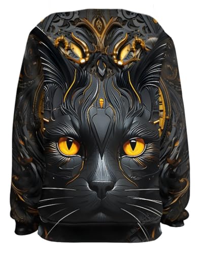 GLUDEAR Boys Girls 3D Print Graphic Sweatshirts Long Sleeve Pullover Hoodies2