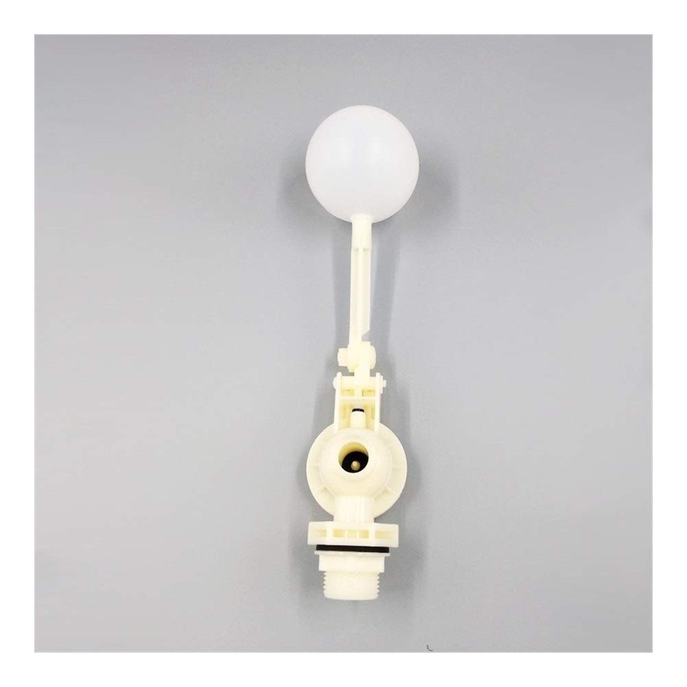 HDPHCRIUN Liquid Water Level Control DN15 1/2 BSPT Thread Plastic Float Valve Ball Tank Pool Adjustable