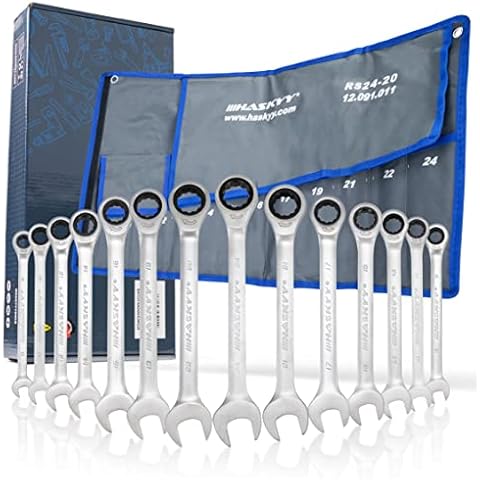 Jeu de clés à cliquet HASKYY 14 pièces Cover