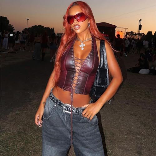 BOTEN Trendy Oversized Sunglasses For Women Men, Big Tinted Funky Wrap Around Sunglasses Apres Ski Shield Cool Shades4