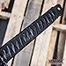 KCCEDGE BEST CUTLERY SOURCE 2PC Combo Full Tang 28in Tanto Ninja Katana Twin Sword Machete w/Nylon Sheath + Black Chinese Engraved on Blade Edition