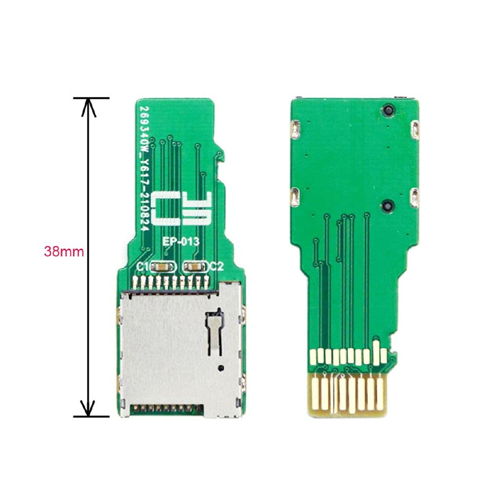 Cablecc TF Micro SD maschio Extender a scheda TF femmina Adattatore di estensione PCBA SD/SDHC/SDXC UHS-III UHS-3 UHS-2