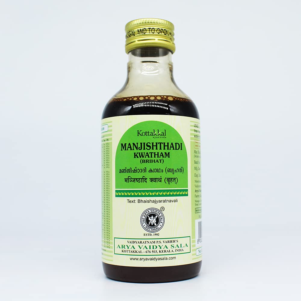 Manjishthadi Kashayam, (Brihat)-200ML, (Pack Of 1), Of Arya Vaidya Sala Kottakkal (B09C85TGMK) Amazon Price History, Amazon Price Tracker