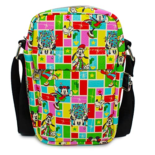 Buckle Down Disney Bag, Crossbody, Sensational Six Holiday Poses and Gift Boxes